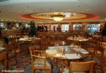 ID 2822 AURORA (2000/76152grt/IMO 9169524) - The Cafe Bordeaux dining room.